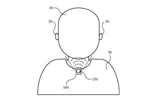 苹果申请新的音频专利：耳机不用戴，挂在衣领上听，不打扰其他人