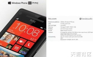 htc新款手机HTC Windows Phone 8X将于11月上市