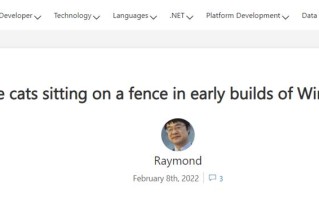 微软官方透露：Win8 系统里本来藏了 2 只猫，但被砍掉了