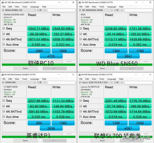 四款高性价比主流500G NVMe SSD横评，谁最值得买？-第7张图片-易维数码