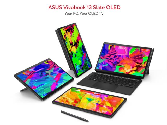 华硕发布 VivoBook 13 Slate 二合一笔记本，OLED 屏幕加持-第1张图片-易维数码