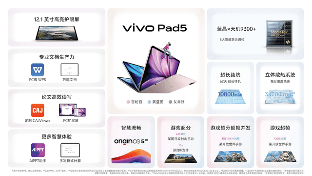 真旗舰体验来袭 vivo Pad5今日开售2499元起-第6张图片-易维数码