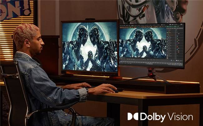 ROG 4K高刷OLED电竞显示器，呈现3A游戏震撼视觉！-第2张图片-易维数码