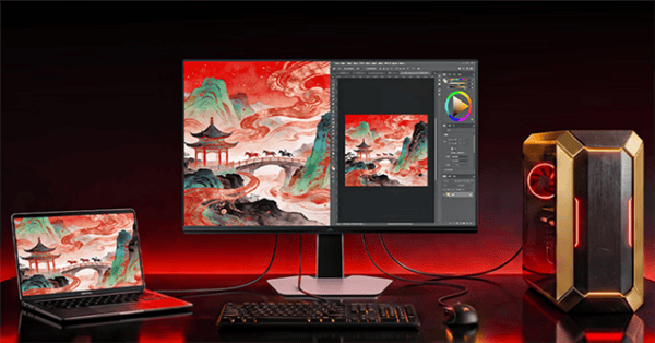 雷鸟新款27寸显示器首发2999元：4K 160Hz/FHD 320Hz双模切换-第1张图片-易维数码